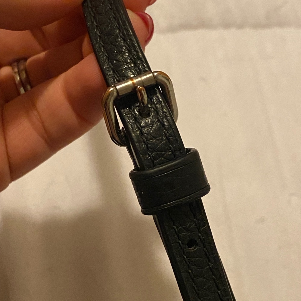 Coach Crossbody Jaime Mini Camera Bag - Black Leather size: 8 x 5.5 x 2.5 - Picture 9 of 12